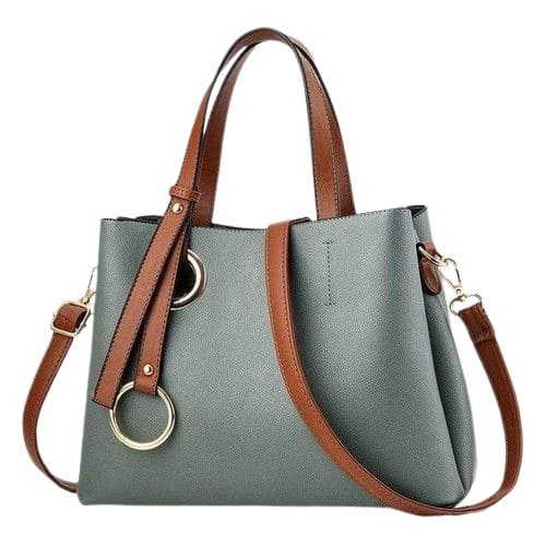Bolsa Tote de Couro Vintage