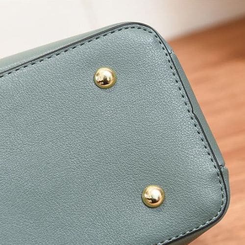 Bolsa Tote de Couro Vintage