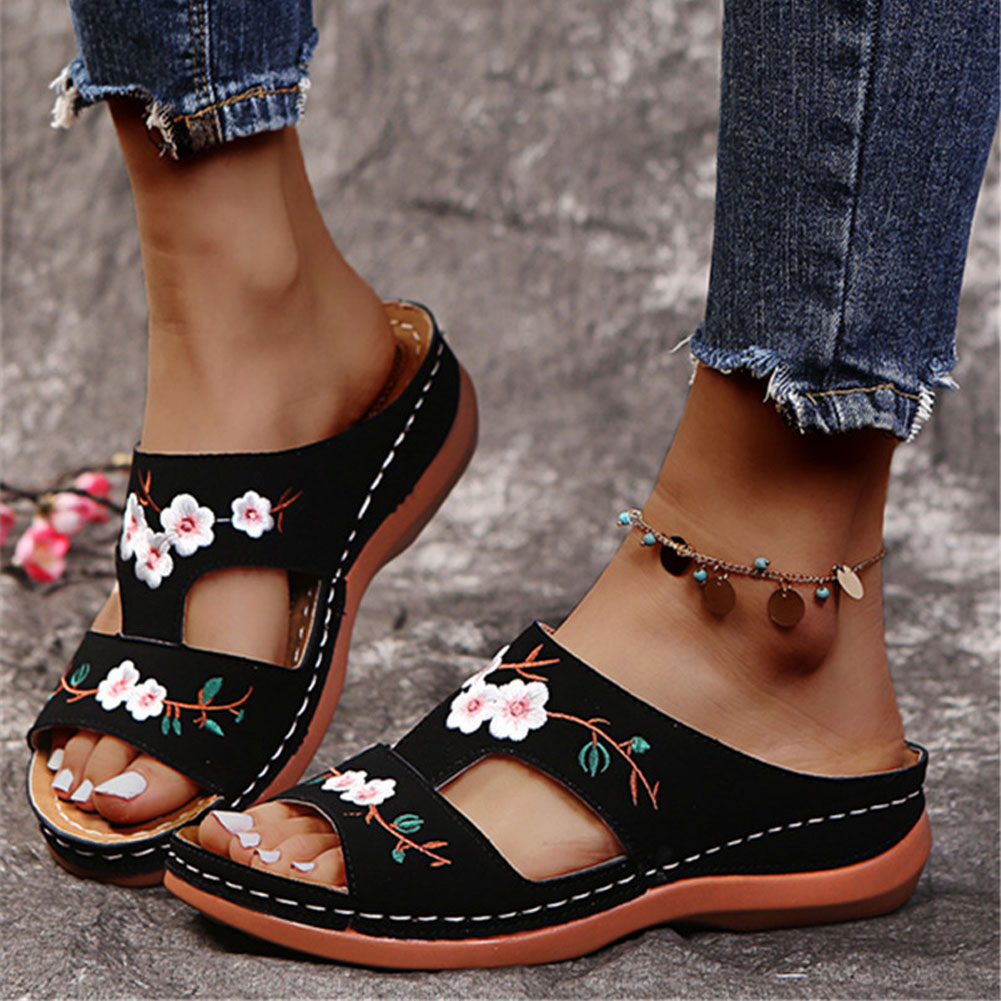 Sandália Ortopédica Flowers