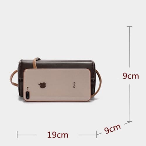 Bolsa de Ombro Pequena Quadrada