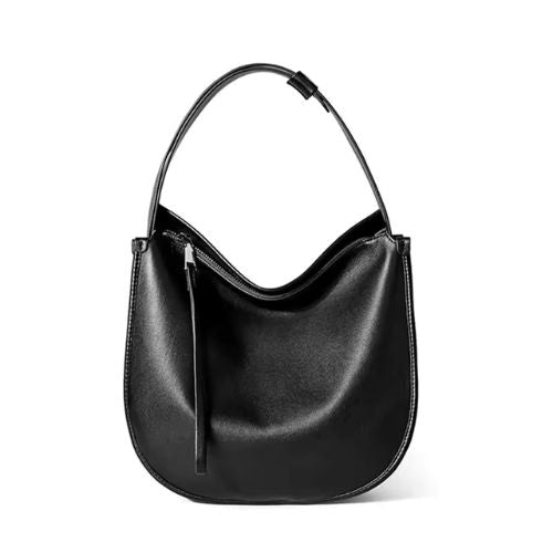 Bolsa de Ombro Hobo em Couro