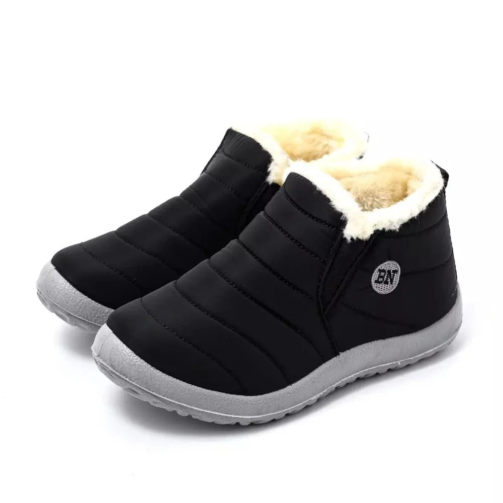 Bota Impermeável Feminina, Bota Quente, Bota Peluciada, Bota de Lã, Bota Feminina, Bota de Inverno